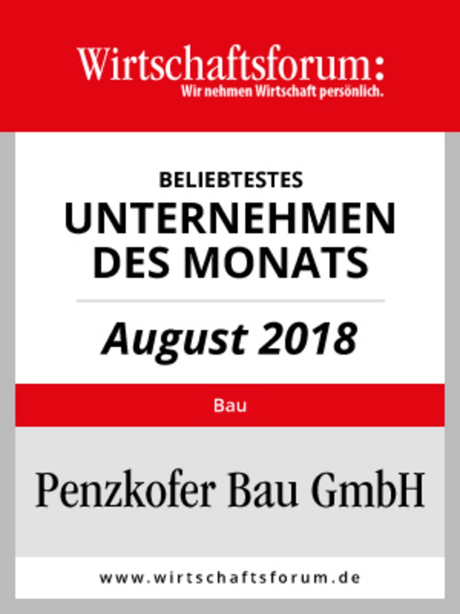 Unternehmen des Monats Penzkofer