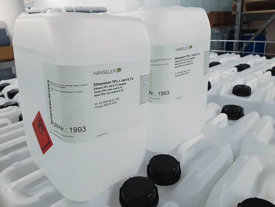 Die Steckenpferde: flüssige und halbfeste Produkte sowie Pulvermischungen