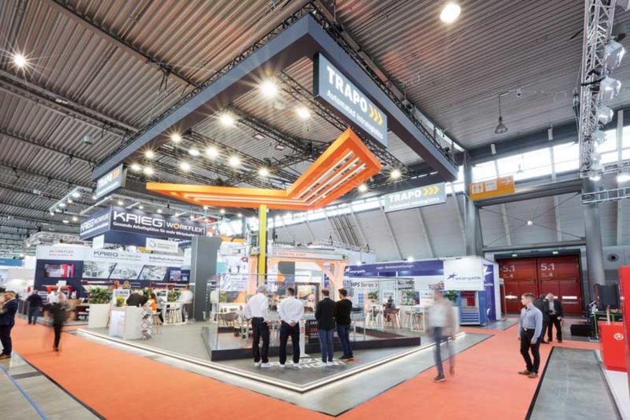 TRAPO Messestand