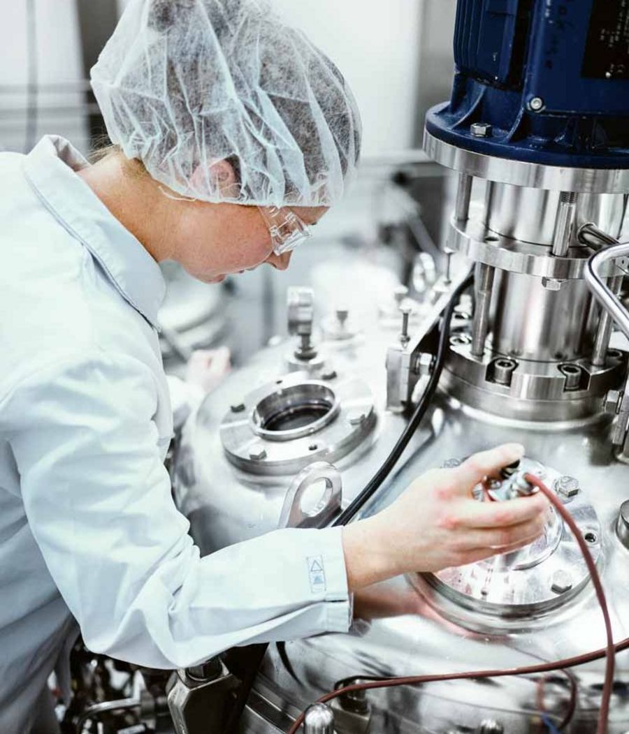 RICHTER-HELM BIOLOGICS Produktion