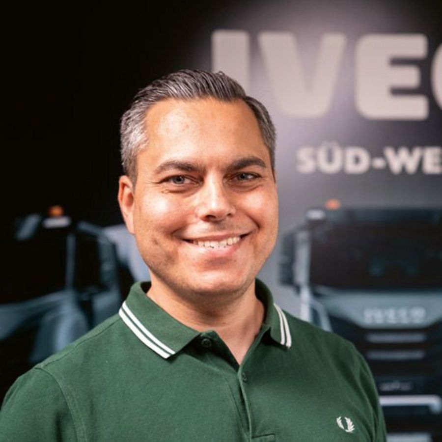 Yves Nax, Geschäftsführer der IVECO Süd-West Nutzfahrzeuge GmbH