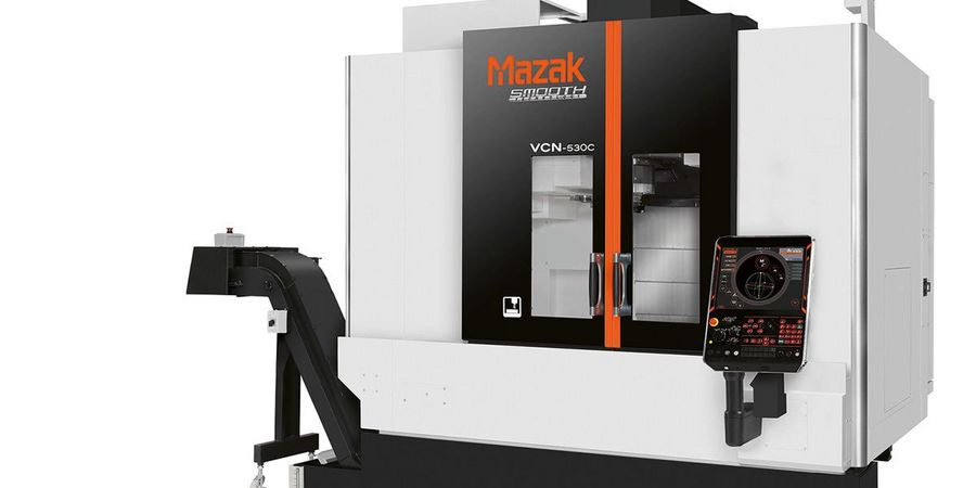 Eine Fräsmaschine aus dem Hause Mazak. Der japanische Hersteller ist seit fast 40 Jahren Partner von Mager & Wedemeyer