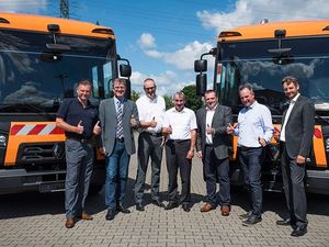 Berliner Stadtreinigungsbetriebe mit Renault Trucks D Access