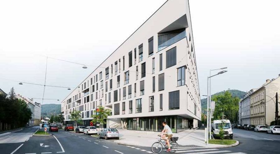 Hauptsitz der IKK Group an der Reininghausstraße in Graz