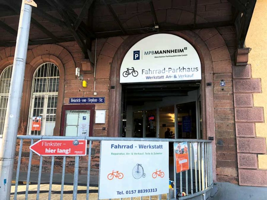 Mannheimer Parkhausbetriebe Fahrradparkhaus am Hauptbahnhof