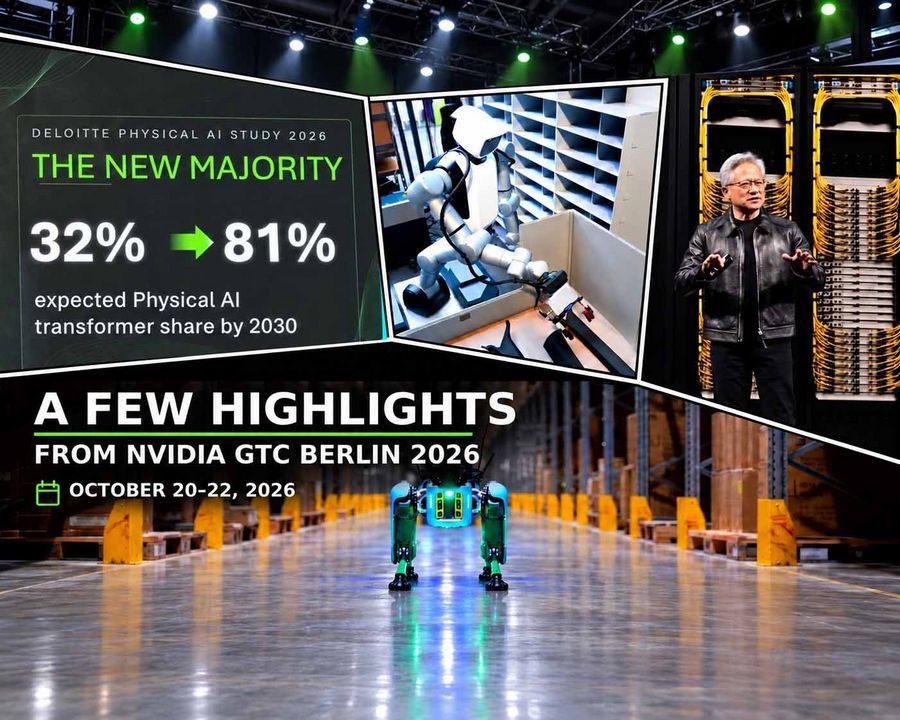 NVIDIA GTC Berlin 2026. Wie künstliche Intelligenz zur industriellen Infrastruktur Europas wird NVIDIA GTC Berlin 2026. Wie künstliche Intelligenz zur industriellen Infrastruktur Europas wird