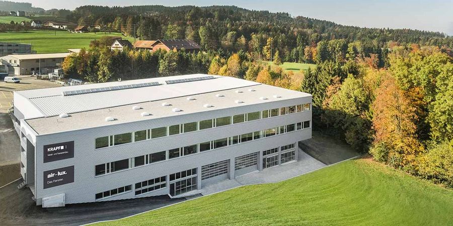 Neue Produktionshalle in Engelburg