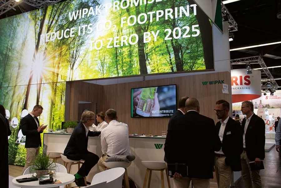 Wipak Messestand auf der Fachpack 2020