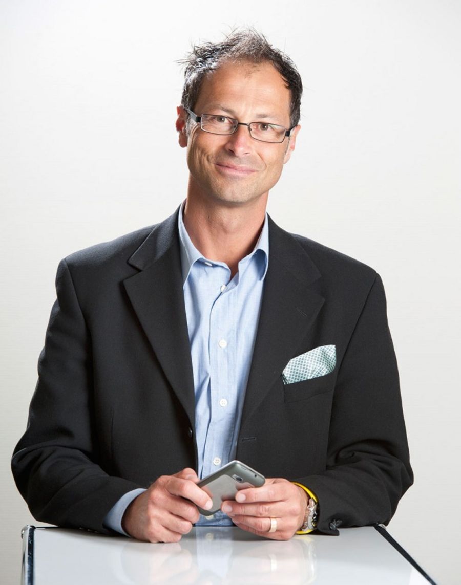 Nicholas Gribi, Geschäftsführer der Geocom Informatik AG
