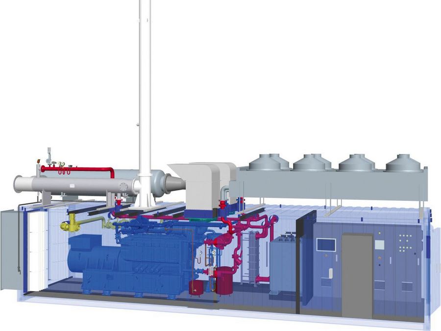 A-TEC Blockheizkraftwerk