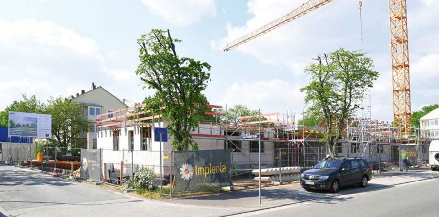 GWW Wiesbadener Wohnbaugesellschaft Thaerstrasse im Bau