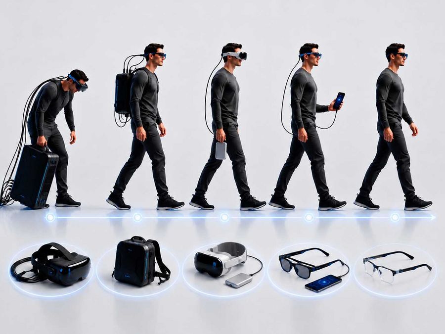 Die Evolution vom Spatial-Computing-Headset zur Smart Glass