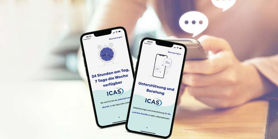 ICAS Schweiz Mitarbeiter-App