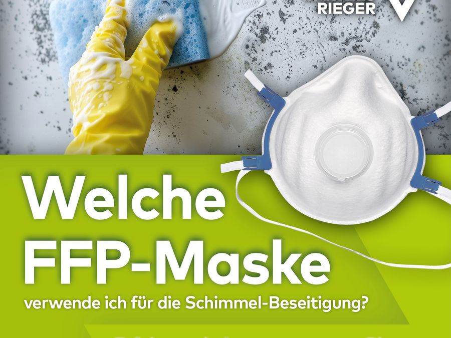 Welche FFP-Maske verwende ich für Schimmel-Beseitigung?