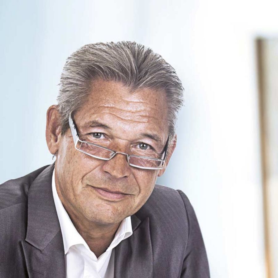 Jürgen Kugelberg, Vorsitzender der Geschäftsführung der GWI Bauunternehmung GmbH