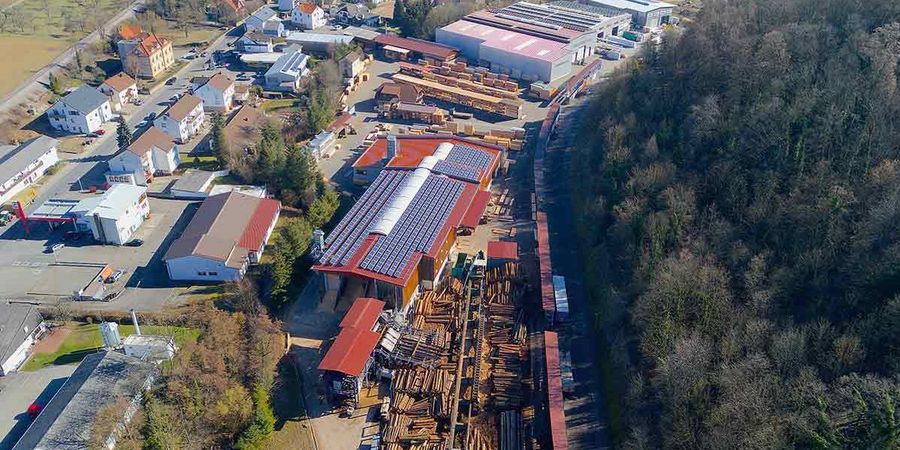 Sägewerk & Holzhandlung Mayer Sägewerk in Neckarbischofsheim