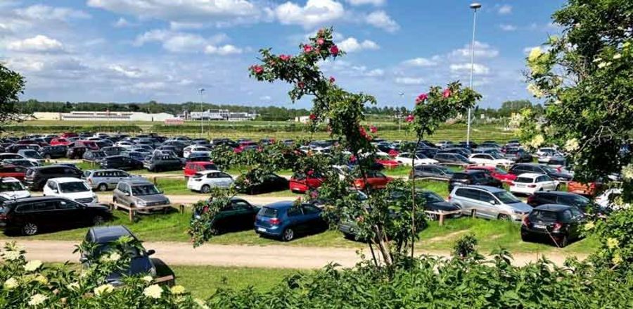 Mannheimer Parkhausbetriebe Parkplatz der Bundesgartenschau 2023
