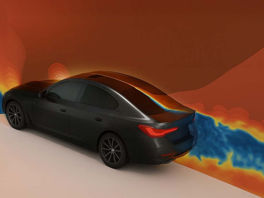 Aerodynamik neu gedacht, BMWs KI-gestützte Simulation