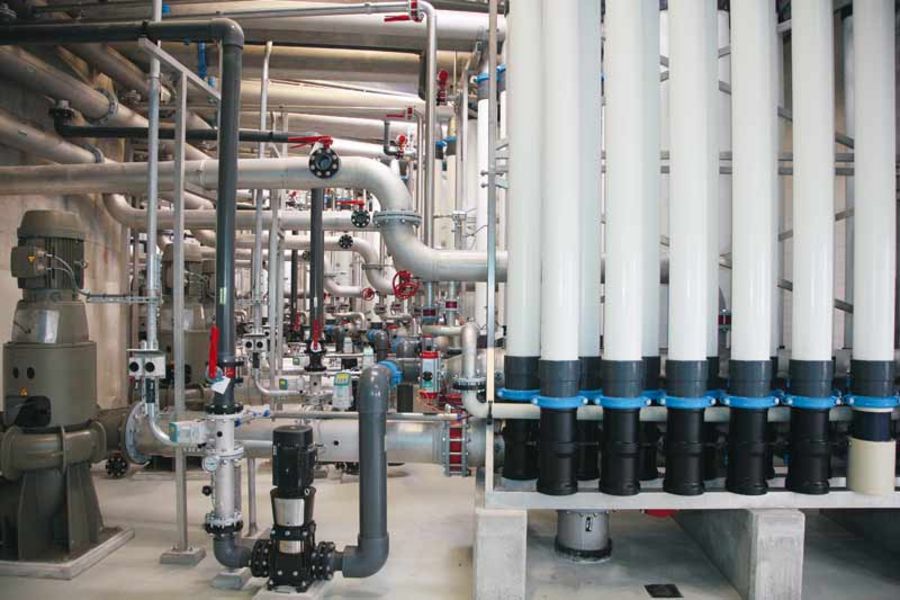 Evides Industriewater Deutschland Anlage