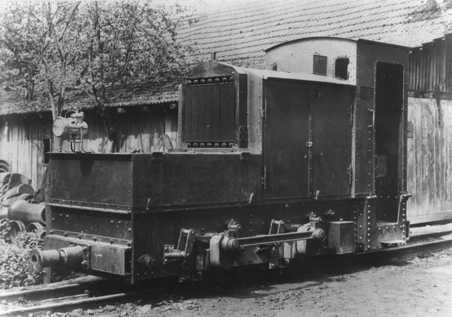 Diesellokomotive von Gmeinder Lokomotiven aus dem Jahr 1921