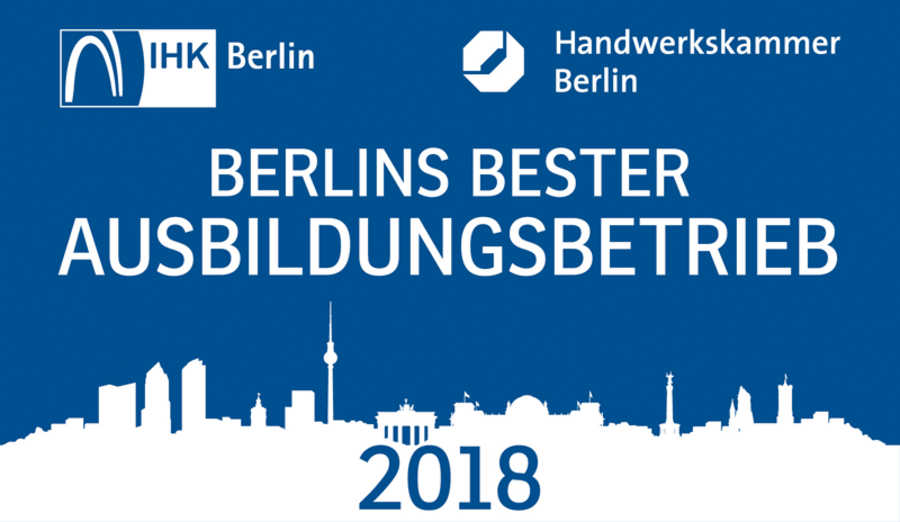 DEHOGA Auszeichnung bester Ausbildungsbetrieb Berlins 2018