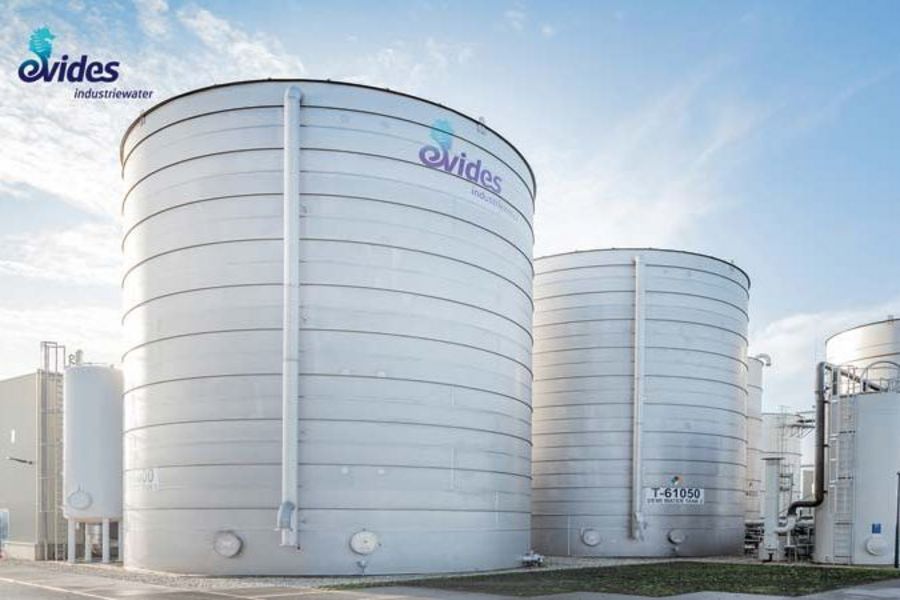 Evides Industriewater Deutschland Wasseraufbereitungsanlage