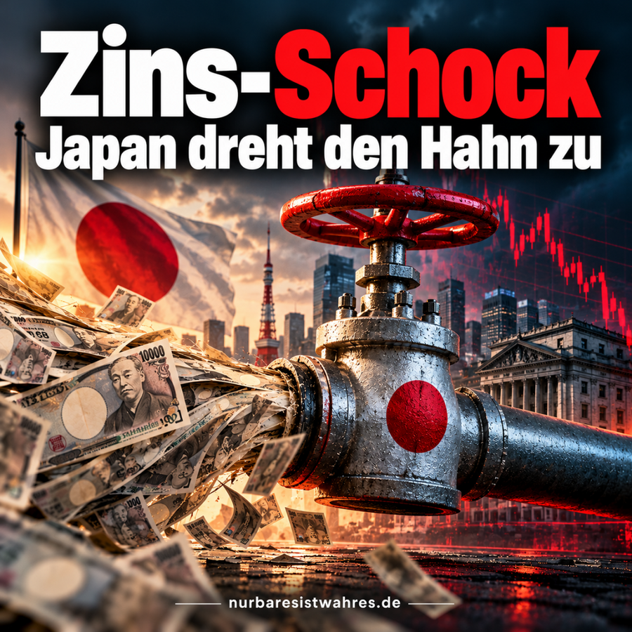 Japans Zinswende: Warum steigende Zinsen die Weltbörsen belasten könnten