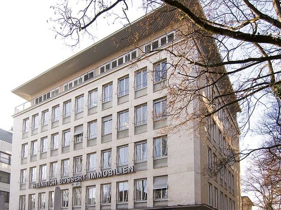 Das Bossert-Haus an der Münchner Leopoldstraße 9 ist Firmensitz des Unternehmens