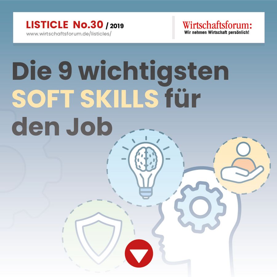 Die 9 wichtigsten Soft Skills für den Job