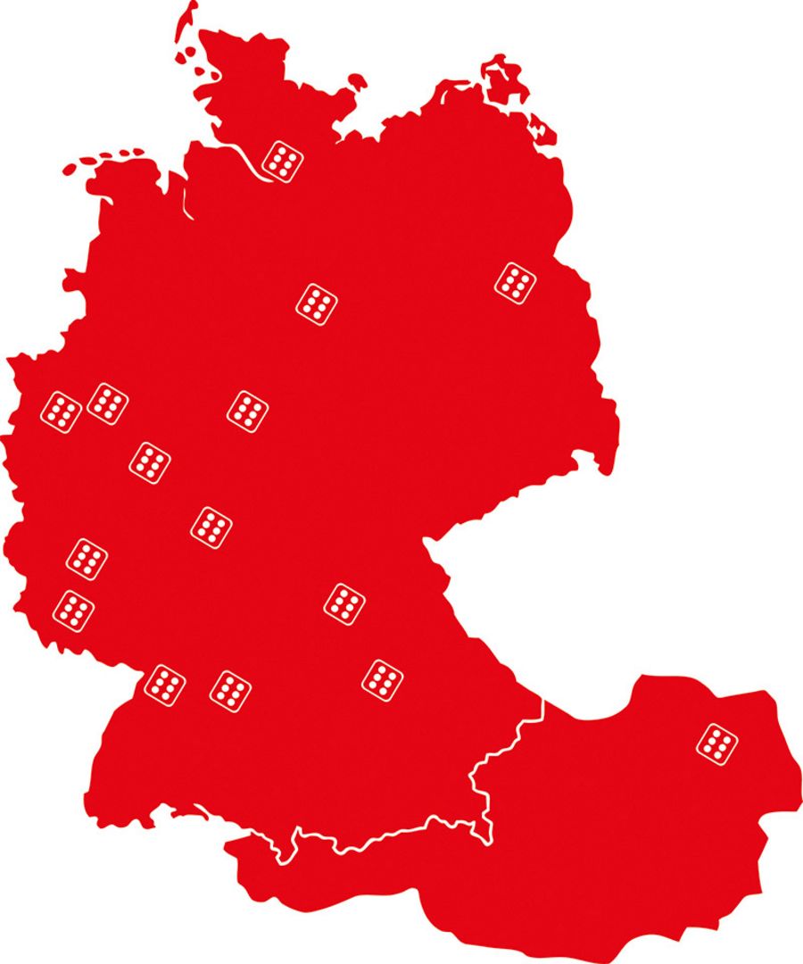 DIE6 Landkarte