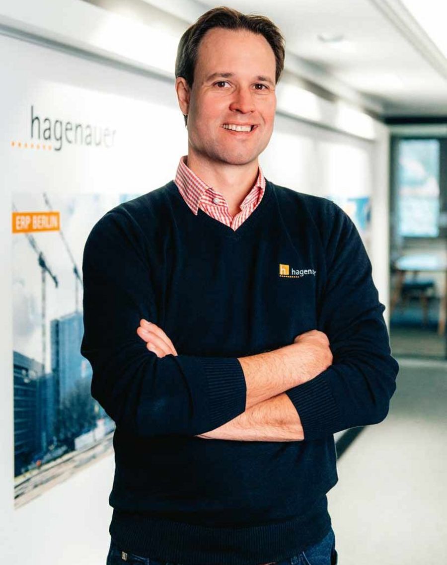 Dominik Buhl, Geschäftsführer der hagenauer GmbH