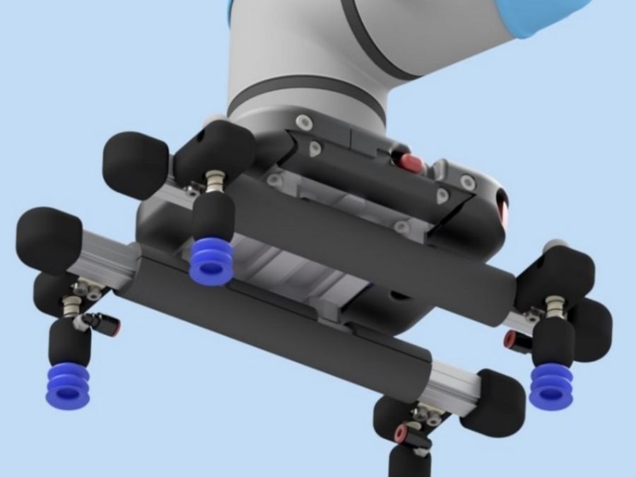 Cobot trifft PreciGrip - Greiferbaukasten Cobot trifft PreciGrip - Greiferbaukasten