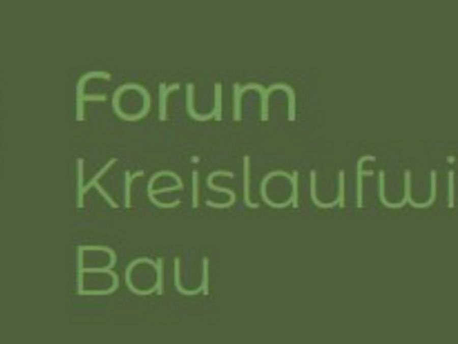 Forum Kreislaufwirtschaft Bau - Nordbau 2023 in Neumünster
