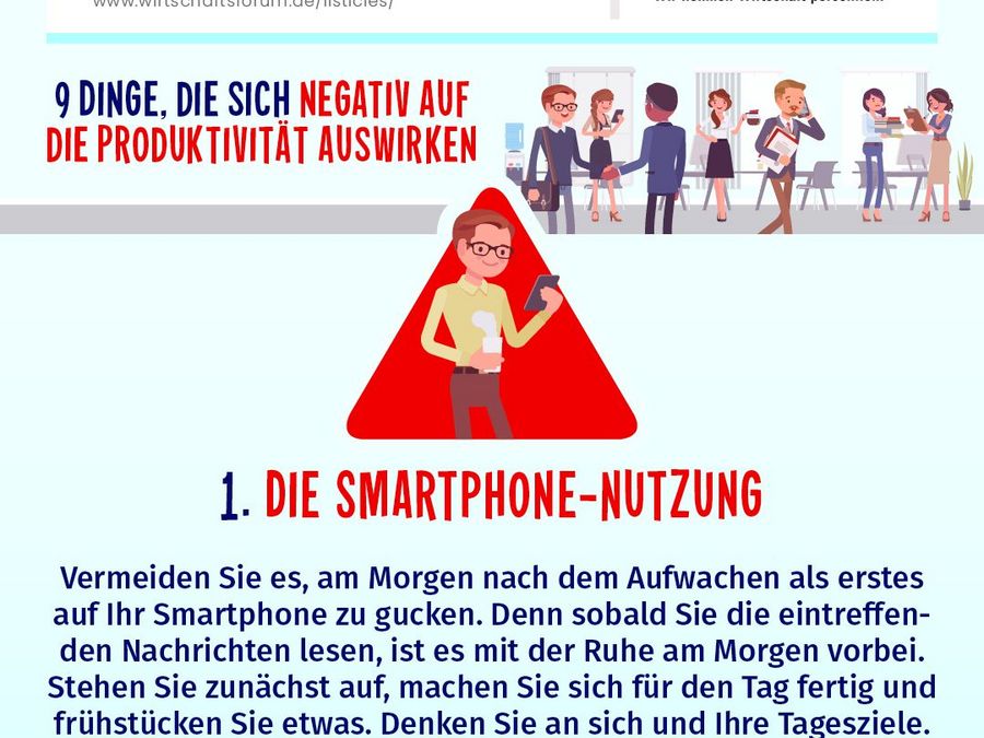 Die Smartphone-Nutzung Die Smartphone-Nutzung