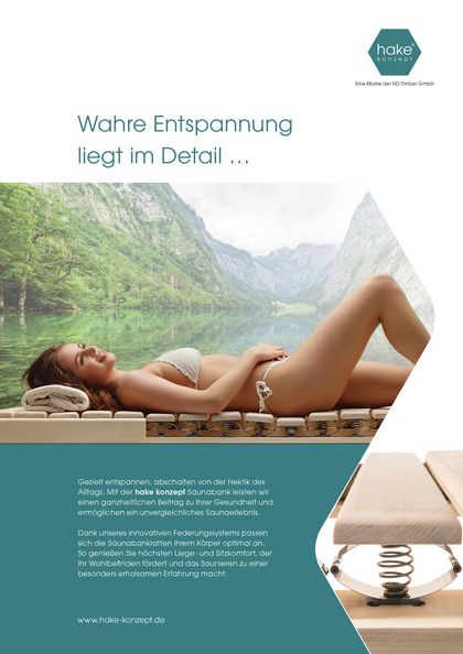hake konzept® Saunabank