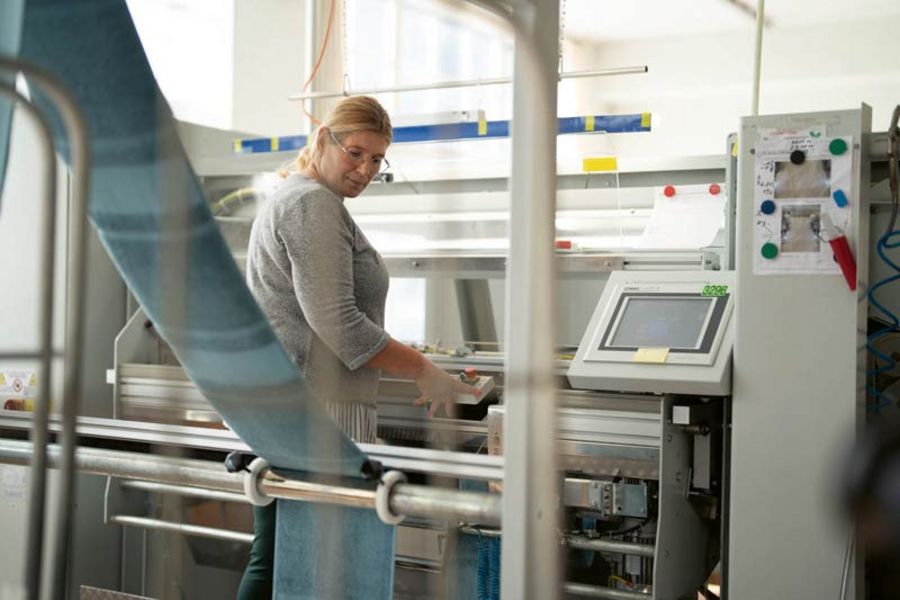 Weseta Textilien - Produktion