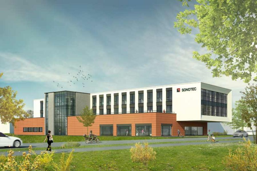 SONOTEC neues Firmengebäude in 2024