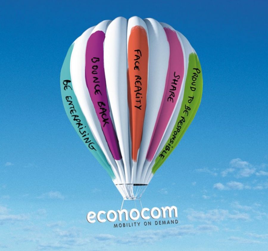 Klare Ziele: Werte der Econocom Gruppe.