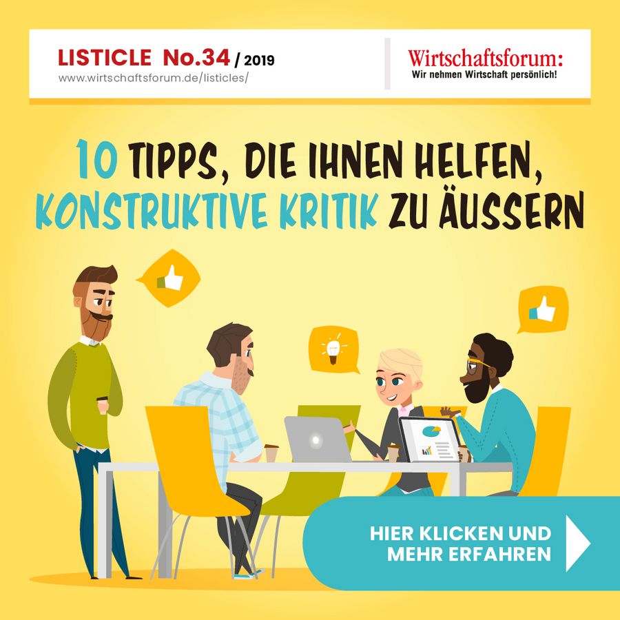 10 Tipps, die Ihnen helfen, konstruktive Kritik zu äußern 