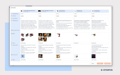 ATAMYA Product Cloud