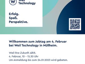 Jobtag bei Weil Technology in Müllheim am 4. Februar 2023