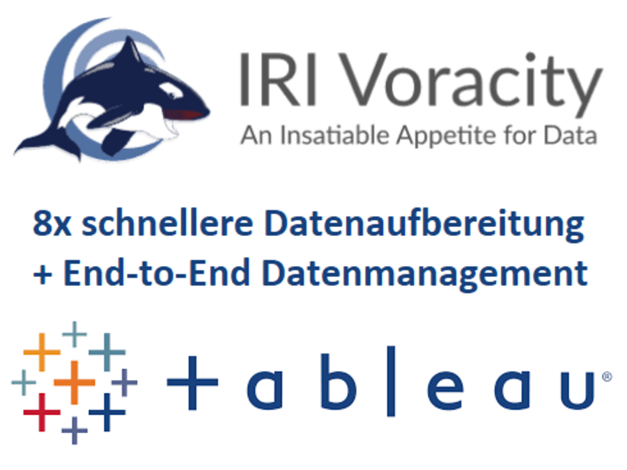 Tableau für BI und Analytics - 8-fache Beschleunigung von Tableau Datenvisualisierung für Business Intelligence