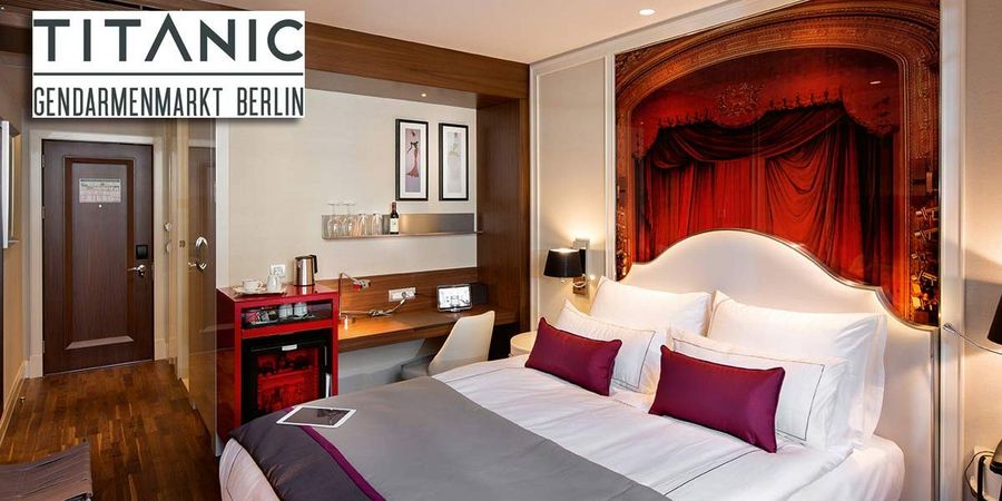 TITANIC GENDARMENMARKT BERLIN Hotelzimmer TITANIC GENDARMENMARKT BERLIN Hotelzimmer
