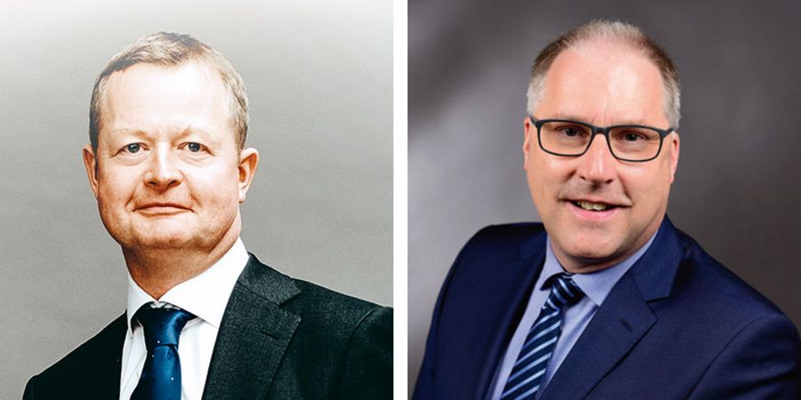 Mike Nyren, Manager Marketing und Kommunikation und Ralf Kruse, Geschäftsführer DACH Region der Bepco Gruppe