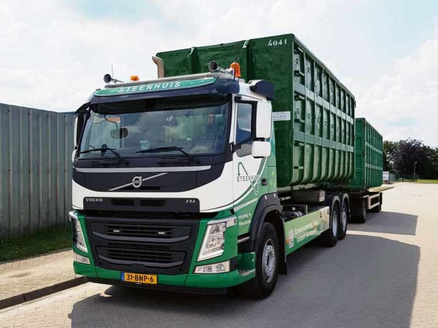 Steenhuis Recycling eigene Fahrzeugflotte
