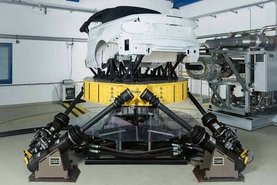 IMA Automotive Umweltsimulationsprüfung an einem BMW Cabrio-Verdeck