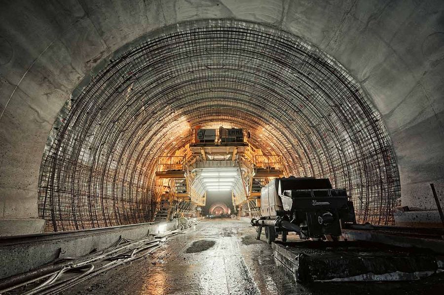 Der Perjentunnel im Tiroler Oberland