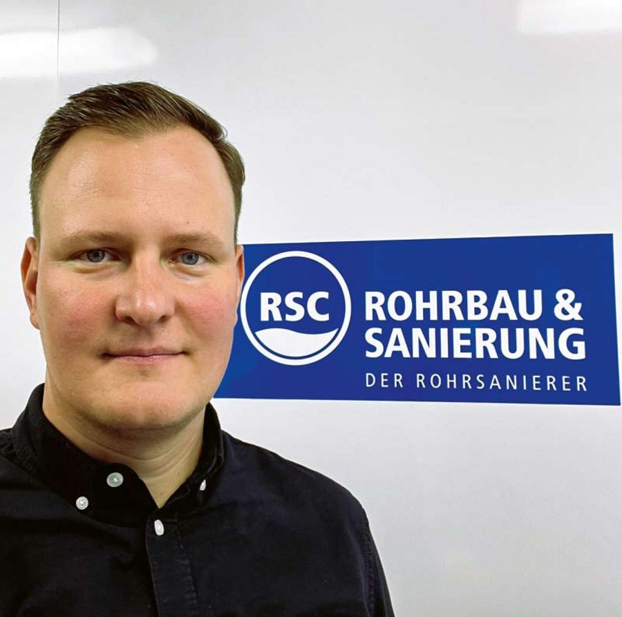 Oliver Drozd, Geschäftsführer der RSC Rohrbau und Sanierungs GmbH