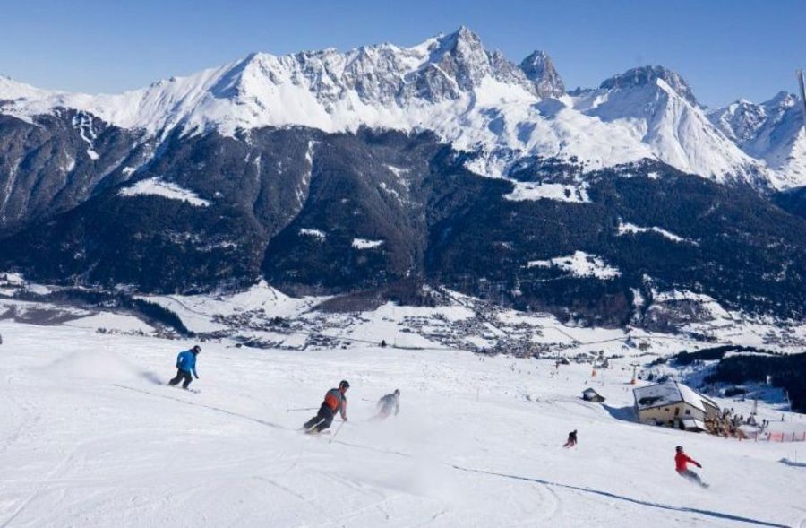 Skispaß in Savognin
