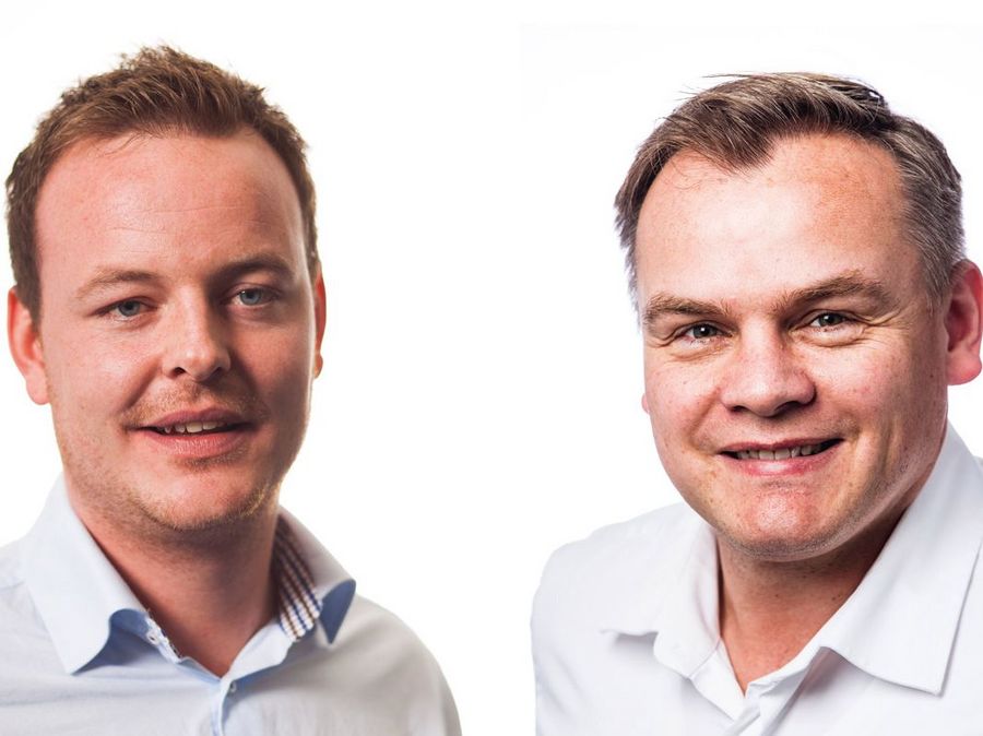 Jamie Burink und Dimitry Oosthoek von Topicus.Finance